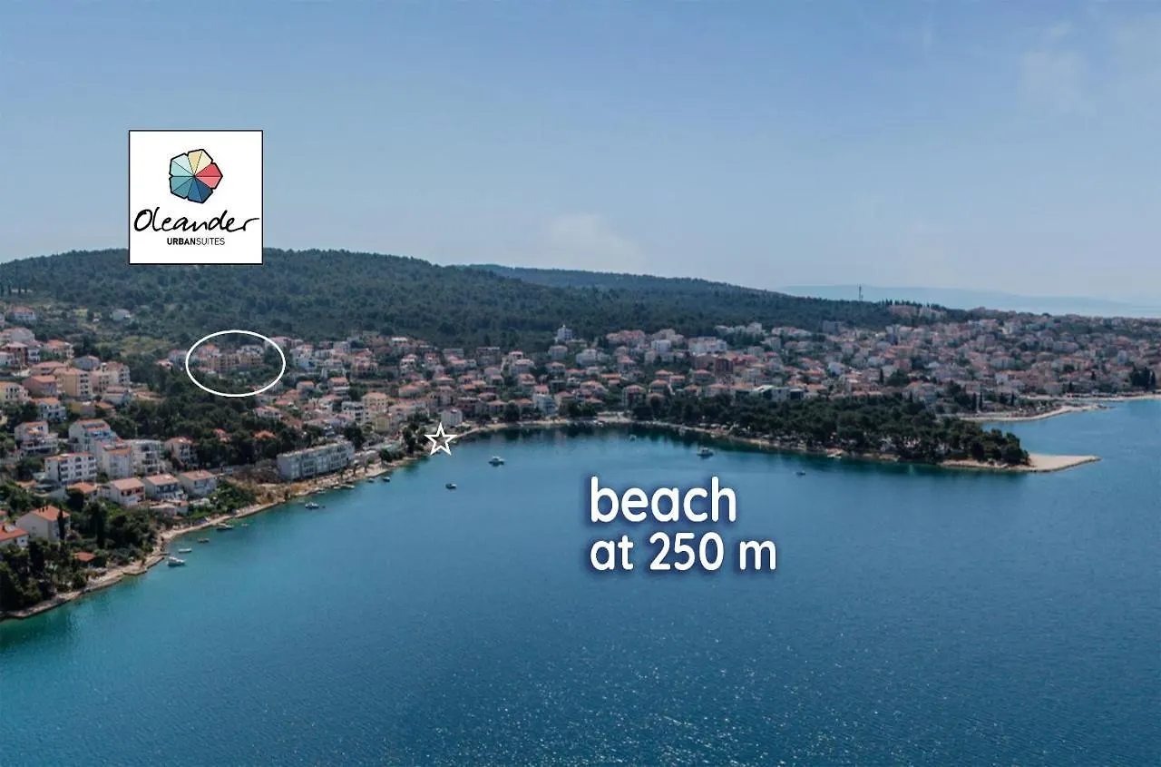 Apartment Oleander Urban Suites, High-Speed Internet, Beach At 250, Pet Friendly Trogir